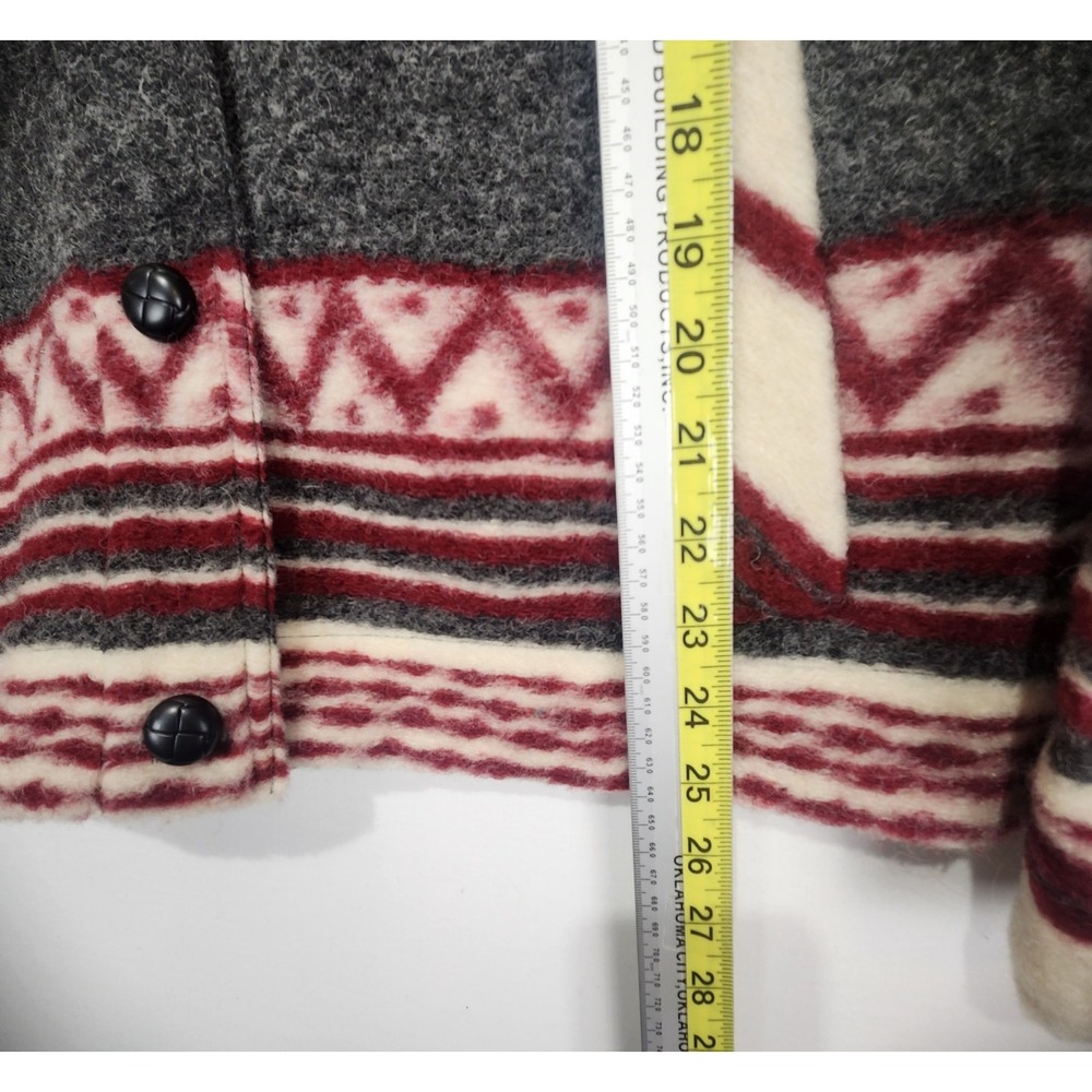 Forever 21 Women's Cozy Western Vibes Button-Up‎ Jacket Multicolor Size L - Picture 8 of 9